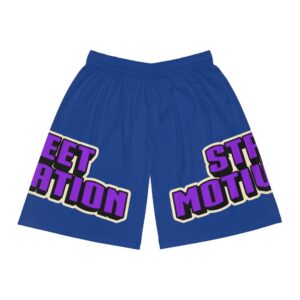 Street Motivation Basketball Shorts - AOP Sportswear, Workout Gear, Athleisure, Gift for Athletes, Urban Style Clothing
