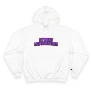 Street Motivation Champion Hoodie - Cozy Streetwear, Perfect for Gym, Chill Days, Motivational Gift, Casual Style, Unisex